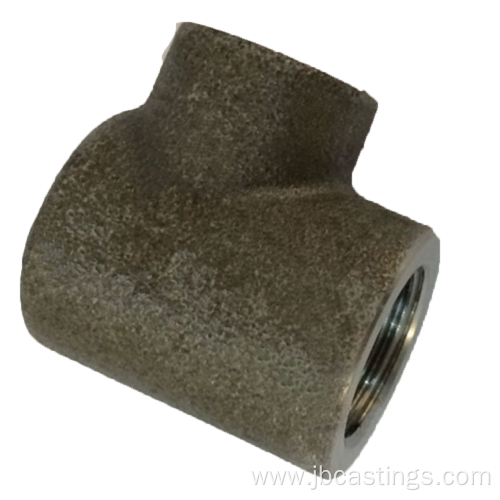 Lost Wax Casting Steel Hydraulic Cylinder Port Parts